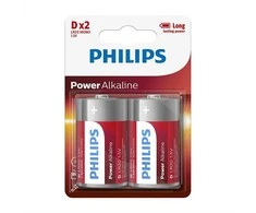 Baterija Philips D Powerlife 2 vnt.