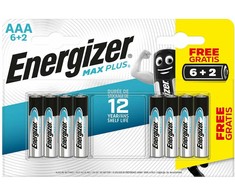Energizer battery Max Plus Alkaline AAA CHP8 6+2
