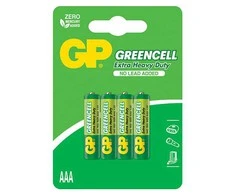 Baterijos GP Greencell R03, AAA, 1,5 V