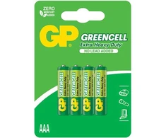 Baterijos GP Greencell R03, AAA, 1,5 V