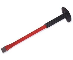 Beast Statybinis kaltas 250mm plokščias su guminiu rankena