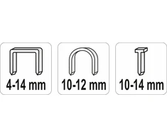 Beast Segtukų pistoletas „Hobby“, skirtas 4–14 mm kabėms ir vinims
