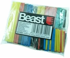 Beast Termosutraukiamų vamzdelių rinkinys Spalvoti 164 vnt.