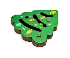 Beeztees Žaislas katėms Karlie, baltas/raudonas/žalias, 42 cm