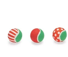 Beeztees Šuns žaislas, kamuolys, 5 cm, raudonas/žalias
