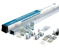 Bėgelių komplektas Helaform 20506/K-075, stumdomoms vidaus durims, 200 cm