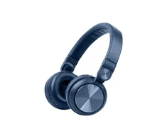 Belaidės ausinės Muse M-276BT, mėlynos spalvos.