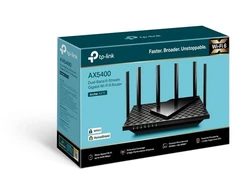 Belaidis maršrutizatorius-TP-LINK-Belaidis maršrutizatorius-5400 Mbps-USB 3.0-1 WAN-4x10/100/1000M-Number of antennas 6-ARCHERAX72
