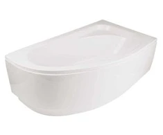 Besco Vannas panelis Piramida Cornea 140, 140 cm x 54 cm x 26 - 50 cm, labā