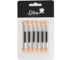 Besk OLIVIA Akių šešėlių aplikatoriai 7.6cm 6 vnt.