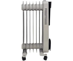 Besk Alyvos radiatoriaus 7 Sekcijas 1500W Pilka