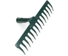 Besk Sodo grėblys Metalo 14 dantų Be koto
