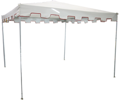 Besk Sodo pavėsinė 3x3x2,5m Balta