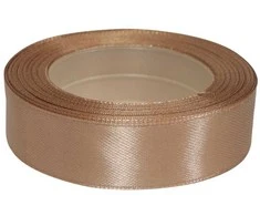 Besk Dovanų juosta Satino Ruda 1.8cm x 15m