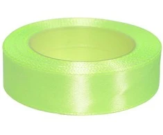Besk Dovanų juostelė Satininė Žalia 1.8cm x 15m