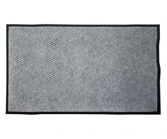 Besk Durų kilimėlis 90x150 cm pilkas
