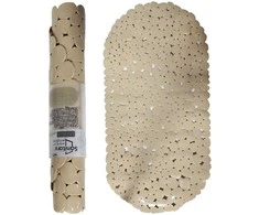 Besk Dušo kilimėlis Stone 69x35cm Rudas