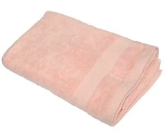 Rankšluostis Besk Dvietis 70x140cm Oranžinė 100% Medvilnė