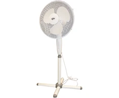 Besk Grindų ventiliatorius 40.64cm, 40W, 3 greičiai, Balta
