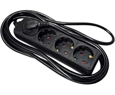 Besk Ilgiklis 4 lizdų 5m a/su pajungimo laidas 3Gx1.5mm
