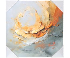 Besk Drobė su spauda 3D, 50x50cm, Abstrakcija 1