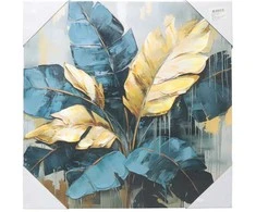 Besk Nuotrauka ant drobės Lapas 3 3D 50x50cm