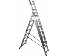 Besk Aliuminio kopėčios 3x14 pakopų (1,4 mm)