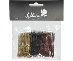 OLIVIA Plaukų sąsagos U formos 5cm 100 vnt.