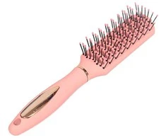 Besk OLIVIA Plaukų šepetys 23cm šviesiai rožinis (1 vnt.)