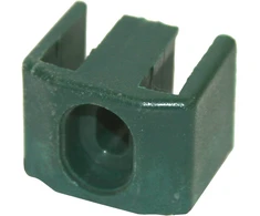 Besk Plastmasinis klipsas Žalias 44x30mm