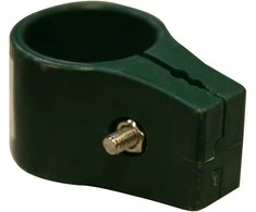 Besk Plastmasinis klipsas 38mm Žalias