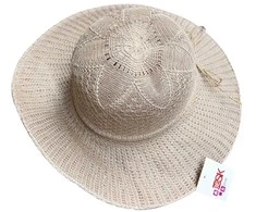 Besk Moteriška skrybėlė 58cm Ruda Su juosta