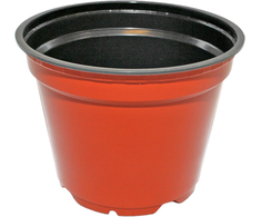 Besk Apvalūs rudi vazonėliai 13cm, 10vnt