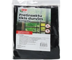 Besk Tinklas nuo vabzdžių durims su magnetu 120x210cm