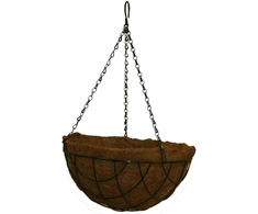 Besk Gėlių vazonas pakabinamas kokoso 30cm Ruda