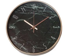 Besk Sieninis laikrodis 30cm Juodas