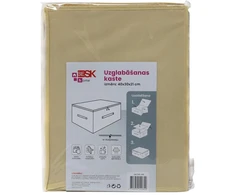 Besk Daiktadėžė 40x30x21cm Audinys Smėlio spalvos