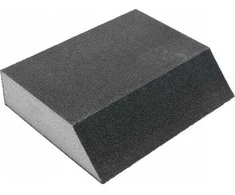 Besk Šlifavimo blokelis Nr.150 Kampinis 98x86x26mm Grūdėtumas 150