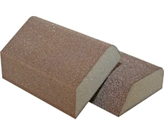 Besk Šlifavimo blokelis kampinis 98x69x26mm, 60 grūdėtumo