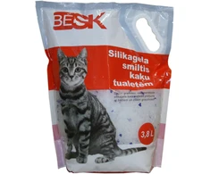 Besk Smėlis katėms Silikoninis 3.8L