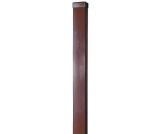 Besk Tvoros stulpas Kvadratinis Rudas 1.8m 60x40mm
