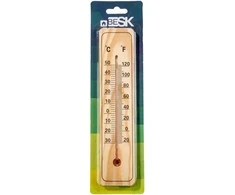 Besk Lauko ir vidaus termometras Medinis 22cm