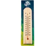 Besk Lauko ir vidaus termometras Medinis 26cm