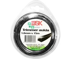 Besk Trimerio valas 1.6mm Kvadratinis 15m