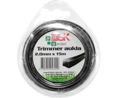 Besk Trimmerio valas 2.0mm x 15m Kvadratinė
