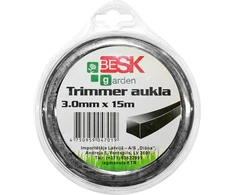 BESK Trimmer aukla 3.0mm*15m kvadr.
