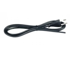 Besk Maitinimo laidas su kištuku 2x0.75mm² 2m Juodas