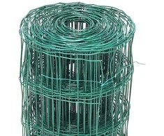 Besk Tvora Metalinė Cinkuota su PVC danga 1.5m x 25m Žalia