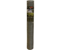 Besk Tvoros Suvirinta viela 1m x 10m (12.7x12.7mm) Cinkuota