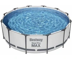 „BestWay Pool Steel Pro MAX“ baseino komplektas, apvalus, 366 x 100 cm